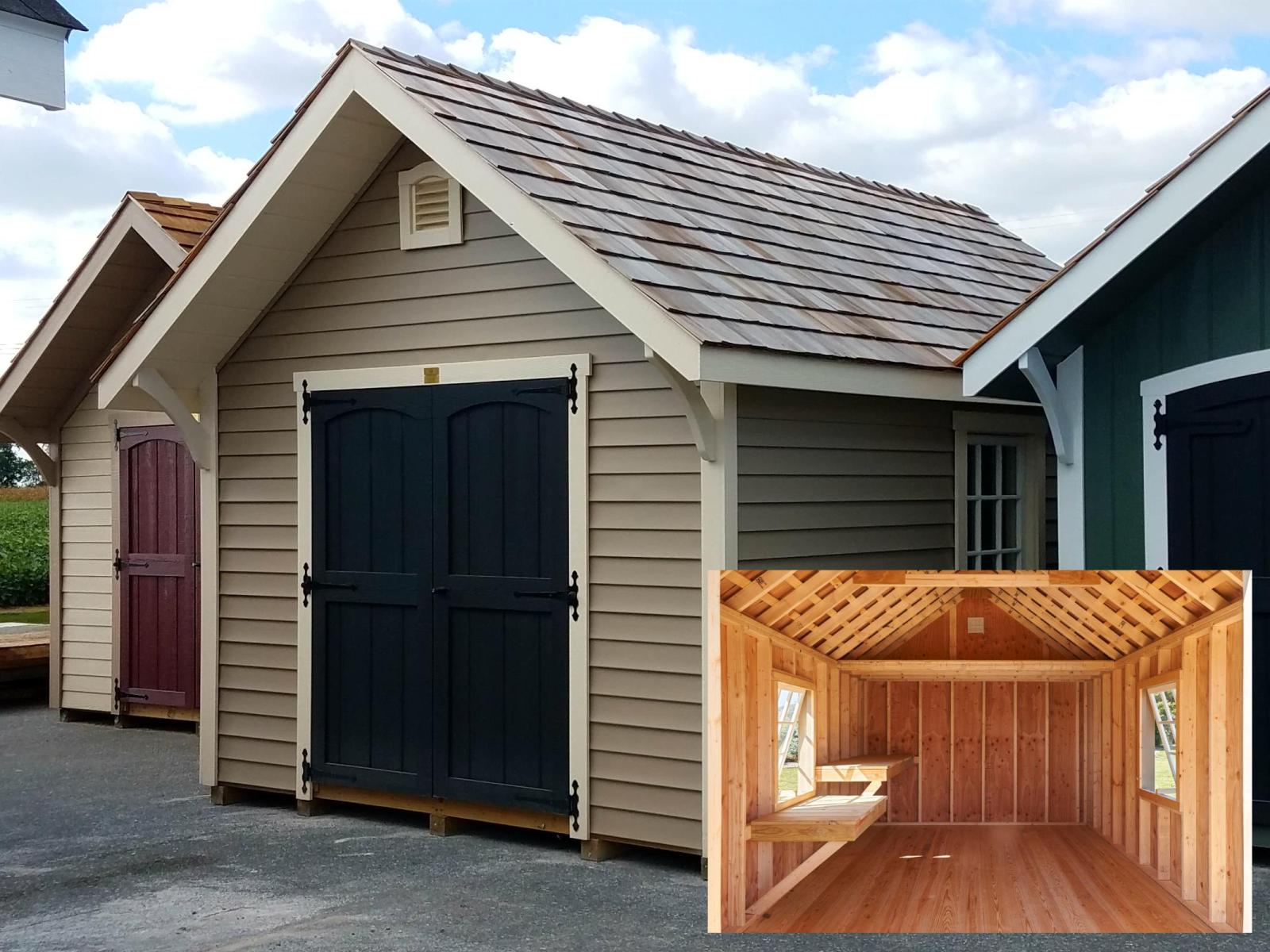 Premier Garden Sheds for Garden Storage | Homestead Structures